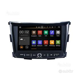 Navigatore ssangyong tivoli android wifi hd dab