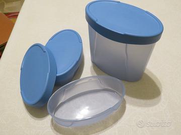 Set 3 contenitori "tupperware"