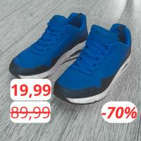 scarpe Skechers Stand on Air Blu taglia 41,5