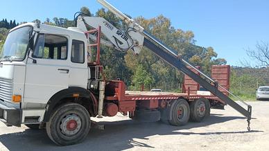 Iveco 190-targa gialla-gru-pianale