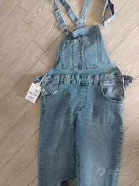 salopette jeans donna