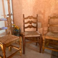 Sedie legno - paglia