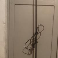 Piantana metallo nero .perfetta