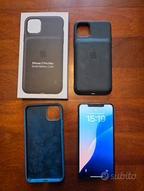 iphone 11 pro max 512gb +smart  battery cover