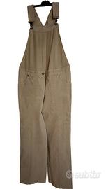 Premaman - Salopette beige taglia M