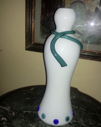 Grande vaso artistico vetro di Murano stilizzato