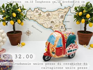 salvadanaio ceramica