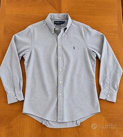 Camicia uomo Ralph Lauren grigio tg L