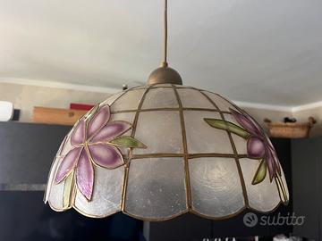 Lampadario madreperla