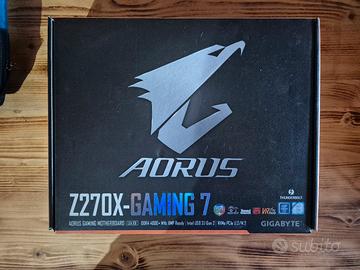 Scheda Madre GIGABYTE AORUS  Z270X-GAMING 7