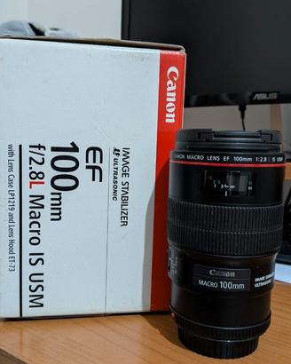 Canon 100 2.8 USM MACRO