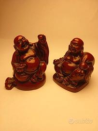 Statuine Buddha ridente Budai