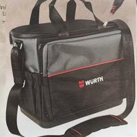 Borsa porta attrezzi e portautensili nera Wurth 