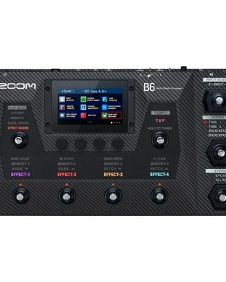 Pedaliera per Basso elettrico ZOOM B6