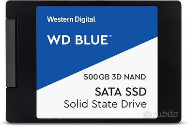 WD Blue 3D NAND SATA SSD 2.5" 500GB