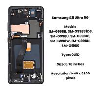 DISPLAY LCD SAMSUNG GALAXY S21 ULTRA. OLED. SCHERM