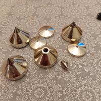 smorzatori piedini in ottone 