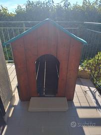 Cuccia artigianale in legno maxi