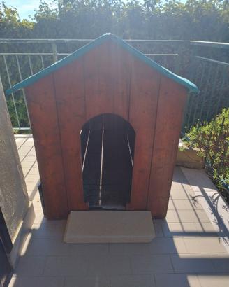 Cuccia artigianale in legno maxi