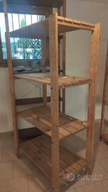Solo Ritiro - Scaffale Ikea legno  98x54 x174
