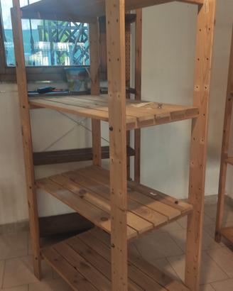 Solo Ritiro - Scaffale Ikea legno  98x54 x174