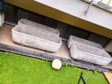 Fioriera vaso in pietra