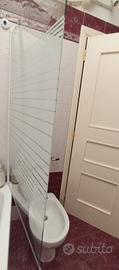 vetro box doccia per vasca da bagno 