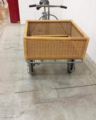bicicletta triciclo da panettiere