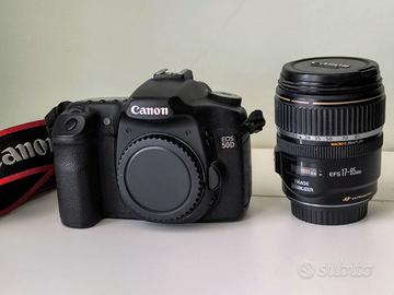 Canon EOS 50D + Obiettivo EF-S 17-85mm + Accessori