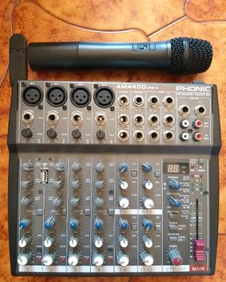 Mixer Phonic AM44OD USB-K