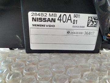 Modulo comfort Nissan np300 sigla:284B2MB40A