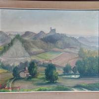 Quadro del pittore monferrino Pietro Amisano