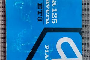 Libretto uso manutenzione Vespa ET3 originale 