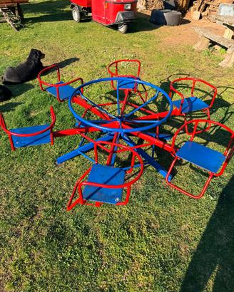 giostra vintage bambini