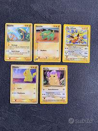 Lotto n•2 - carte Pokemon tipo Elettro