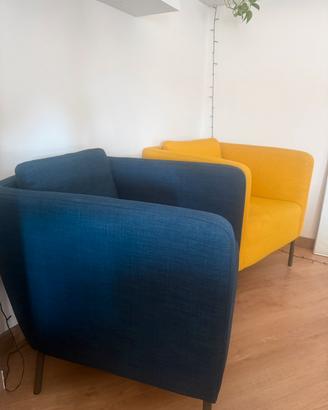 Coppia di poltrone ikea
