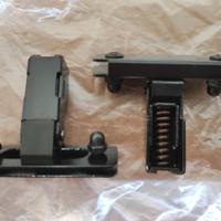 Coppia di cerniere Technics 1200/1210 giradischi