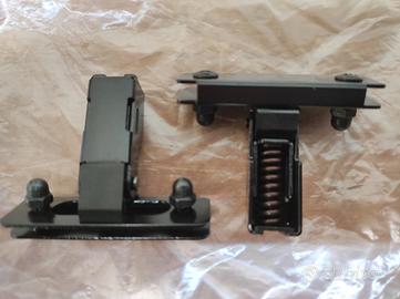 Coppia di cerniere Technics 1200/1210 giradischi