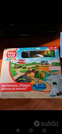 Set ferrovia in legno