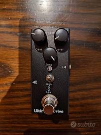 vintage overdrive pedale per chitarra elettrica