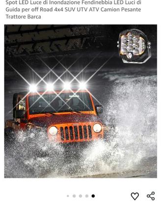 Fari led da Lavoro 90w Angel Eye 4x4