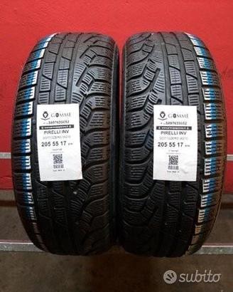2 gomme 205 55 17 pirelli inv a3865
