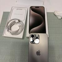 iPhone 15 pro max 256Gb Titanio Naturale