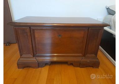 Cassapanca legno arte povera
