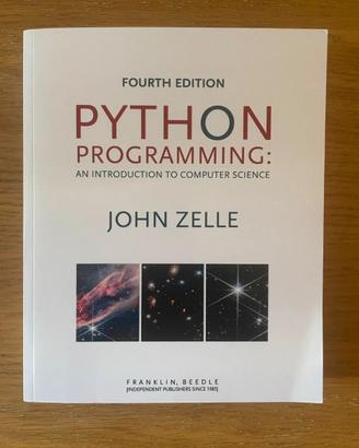 Python Programming 4a ed. - Zelle, come nuovo