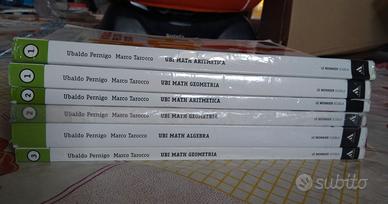 Ubi math aritmetica, geometria e algebra vol 1-2-3