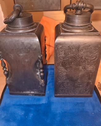 Coppia di Bottiglie Decanter Rein Zin Germania.