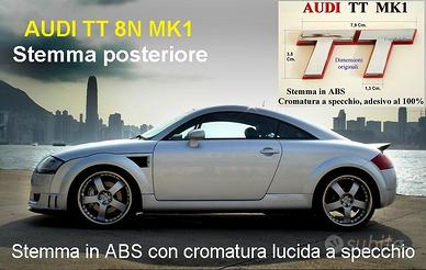 Stemma POSTERIORE AUDI TT MK1 8N TTRS TTS emblema