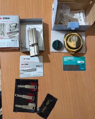 Serratura Cisa RS3S e Defender Magnetico