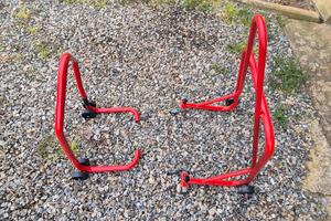 Cavelletti anteriore e posteriore per moto